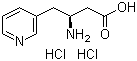 (S)-3-Amino-4-(3-pyridyl)butyric acid dihydrochloride molecular structure (CAS 270063-59-7)