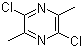 2,5-Dichloro-3,6-dimethylpyrazine molecular structure (CAS 27023-19-4)