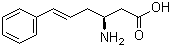 (S)-3-Amino-6-phenyl-5-hexenoic acid molecular structure (CAS 270263-08-6)