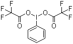 [Bis(trifluoroacetoxy)iodo]benzene molecular structure (CAS 2712-78-9)