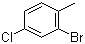 2-Bromo-4-chlorotoluene molecular structure (CAS 27139-97-5)