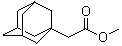 1-Adamantaneacetic acid methyl ester molecular structure (CAS 27174-71-6)