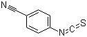 4-Cyanophenyl isothiocyanate molecular structure (CAS 2719-32-6)