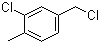 3-Chloro-4-methylbenzyl chloride molecular structure (CAS 2719-40-6)