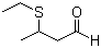 3-乙硫基丁醛分子结构 (CAS 27205-24-9)