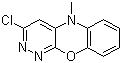 2-Chloro-10-methyl-3,4-diazaphenoxazine molecular structure (CAS 27225-84-9)