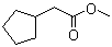 环戊基乙酸甲酯分子结构 (CAS 2723-38-8)