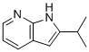 2-Isopropyl-1H-pyrrolo[2,3-b]pyridine molecular structure (CAS 27257-18-7)