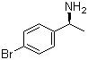structure of CAS# 27298-97-1, (S)-(-)-4-Bromo-alpha-phenylethylamine;(S)-(-)-1-(4-Bromophenyl)ethylamine; (S)-(-)-1-Amino-1-(4-bromophenyl)ethane; (S)-(-)-p-Bromo-alpha-methylbenzylamine