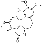 硫代秋水仙碱分子结构 (CAS 2730-71-4)