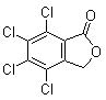4,5,6,7-Tetrachlorophthalide molecular structure (CAS 27355-22-2)