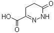 1,4,5,6-Tetrahydro-6-oxo-3-pyridazinecarboxylic acid molecular structure (CAS 27372-38-9)