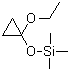 结构式 CAS# 27374-25-0, 1-乙氧基-1-三甲硅氧基环丙烷