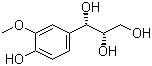 苏式-愈创木基甘油分子结构 (CAS 27391-16-8)