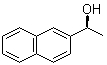 结构式 CAS# 27544-18-9, (-)-1-(2-萘基)乙醇