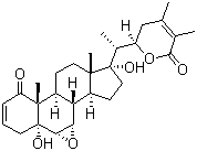 Withanone molecular structure (CAS 27570-38-3)