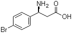 (S)-3-Amino-3-(4-bromophenyl)propionic acid molecular structure (CAS 275826-36-3)