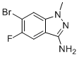 6-Bromo-5-fluoro-1-methyl-1H-indazol-3-amine molecular structure (CAS 2760850-48-2)