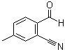 2-甲酰基-5-甲基苯甲腈分子结构 (CAS 27613-33-8)