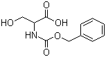 N-[(Benzyloxy)carbonyl]serine molecular structure (CAS 2768-56-1)