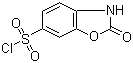 2-Oxo-2,3-dihydrobenzooxazole-6-sulfonyl chloride molecular structure (CAS 27685-90-1)