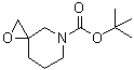 结构式 CAS# 276872-90-3, 1-氧杂-5-氮杂螺[2.5]辛烷-5-羧酸叔丁酯