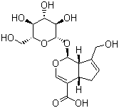 Geniposidic acid molecular structure (CAS 27741-01-1)