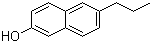 structure of CAS# 2776-56-9, 6-Propyl-2-naphthol;6-Propyl-2-naphthalenol