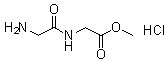 甘氨酰甘氨酸甲酯盐酸盐分子结构 (CAS 2776-60-5)