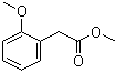 Methyl 2-methoxyphenylacetate molecular structure (CAS 27798-60-3)