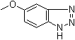 5-甲氧基-1H-苯并三唑分子结构 (CAS 27799-91-3)
