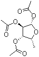 beta-D-5-Deoxyxylofuranose triacetate molecular structure (CAS 27821-07-4)