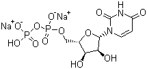 Uridine-5'-diphosphoglucose disodium salt molecular structure (CAS 27821-45-0)