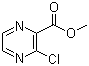 Methyl 3-chloro-2-pyrazinecarboxylate molecular structure (CAS 27825-21-4)