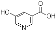 5-Hydroxynicotinic acid  molecular structure (CAS 27828-71-3)