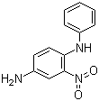 2-Nitro-4-aminodiphenylamine molecular structure (CAS 2784-89-6)