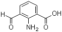2-Amino-3-formylbenzoic acid molecular structure (CAS 27867-47-6)