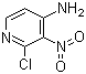 4-Amino-2-chloro-3-nitropyridine molecular structure (CAS 2789-25-5)