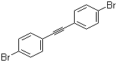 二(4-溴苯基)乙炔分子结构 (CAS 2789-89-1)