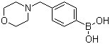 structure of CAS# 279262-23-6, [4-(Morpholinomethyl)phenyl]boronic acid