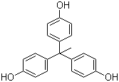 1,1,1-三(4-羟基苯基)乙烷分子结构 (CAS 27955-94-8)