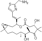 21-Aminoepothilone B molecular structure (CAS 280578-49-6)