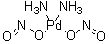 二氨基二亚硝酸钯分子结构 (CAS 28068-05-5)