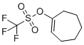 环庚-1-烯-1-基三氟甲烷磺酸酯分子结构 (CAS 28075-51-6)
