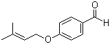 结构式 CAS# 28090-12-2, 4'-(3-甲基-2-丁烯氧基)苯甲醛