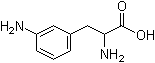 结构式 CAS# 28101-74-8, 3-氨基-DL-苯丙氨酸