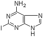structure of CAS# 28128-26-9, 2-Iodoadenine;2-Iodo-6-aminopurine