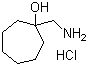 1-Aminomethylcycloheptanol hydrochloride molecular structure (CAS 2815-39-6)