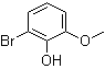 结构式 CAS# 28165-49-3, 2-溴-6-甲氧基苯酚