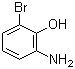 结构式 CAS# 28165-50-6, 2-氨基-6-溴苯酚
